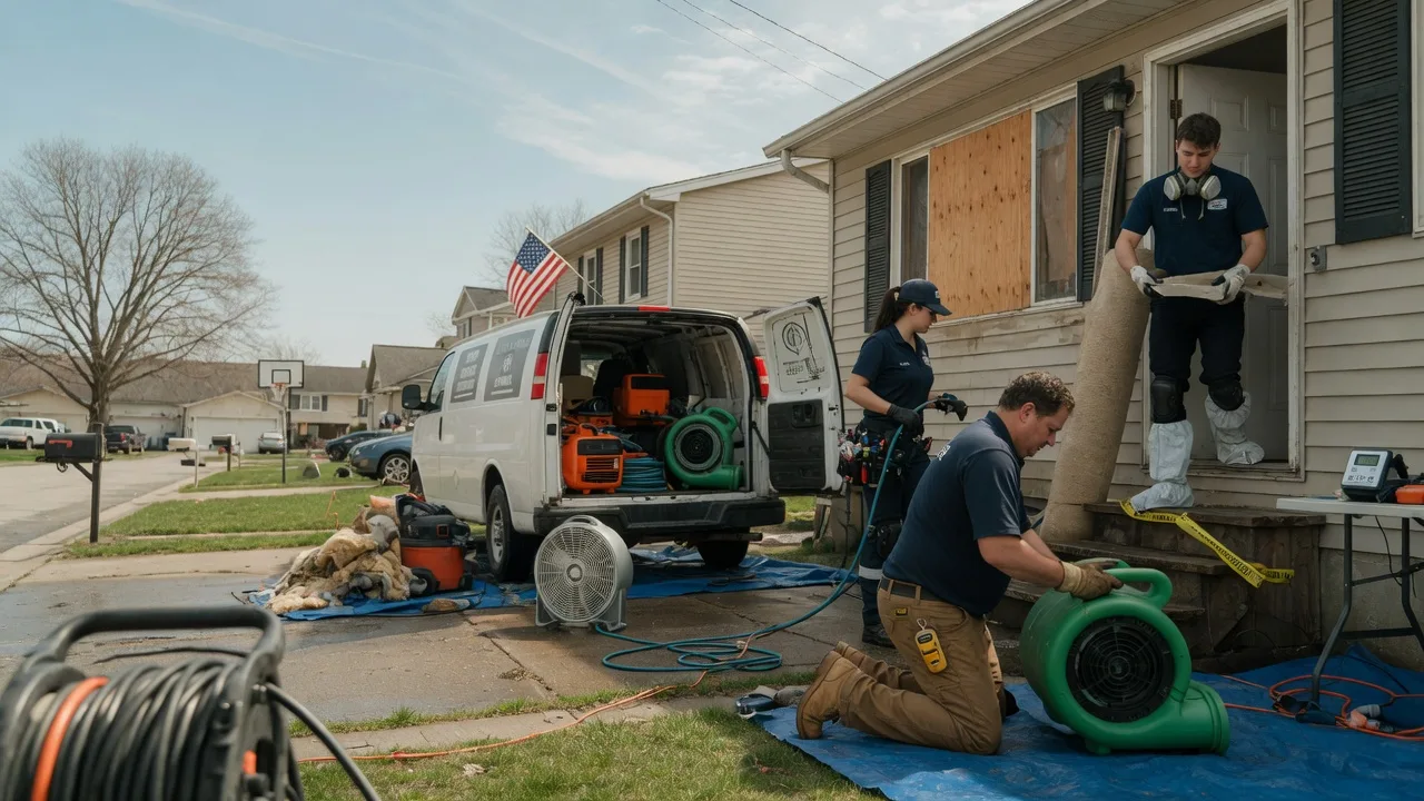 Water Damage Restoration in Monroe, OK near me